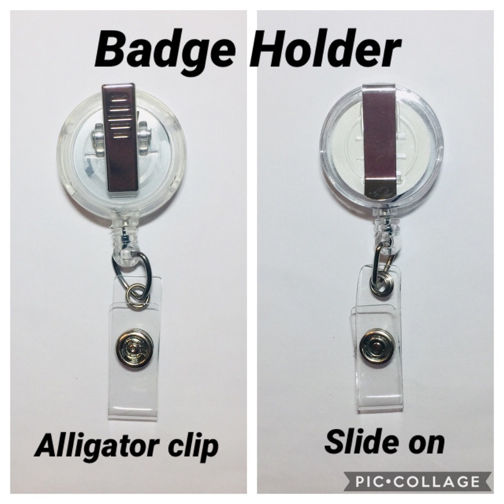 🌟TOP SELLER🌟Scrub Life Retractable Badge Holder - Picture 2 of 3